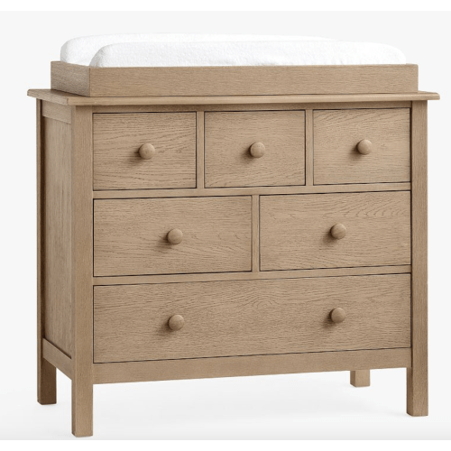 Kendall 6-Drawer Dresser & Topper Set (38w x 19d")