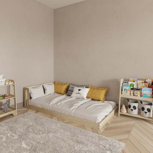 Montessori Birch Floor Bed – Montoddler