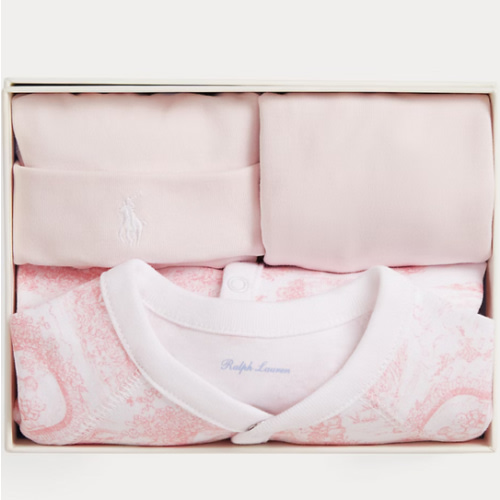 Toile Cotton 3-Piece Gift Set