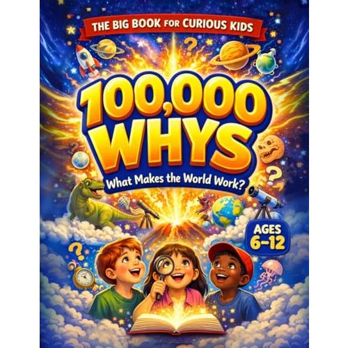 100,000 Whys - The Big Journey for Curious Kids: An Extraordinary Collection of Big Questions, Fascinating Answers, and Mind-Blowing Fun Facts for Smart Kids Ages 612