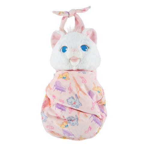 Disney Parks Baby Marie in a Blanket Pouch Plush New with Tags
