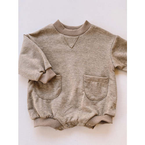 confetti romper - beige