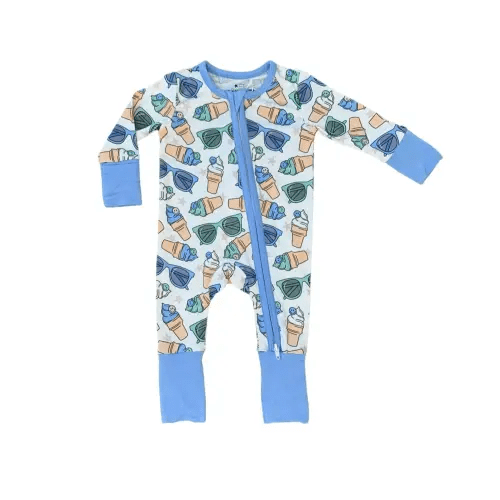 Sweet Dude Ice Cream Bamboo Convertible Baby One Piece Footie Pajamas
LittleStarbeamsStore