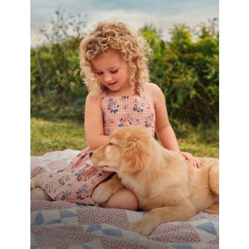 Mini-Cable Cotton Cardigan & Bloomer