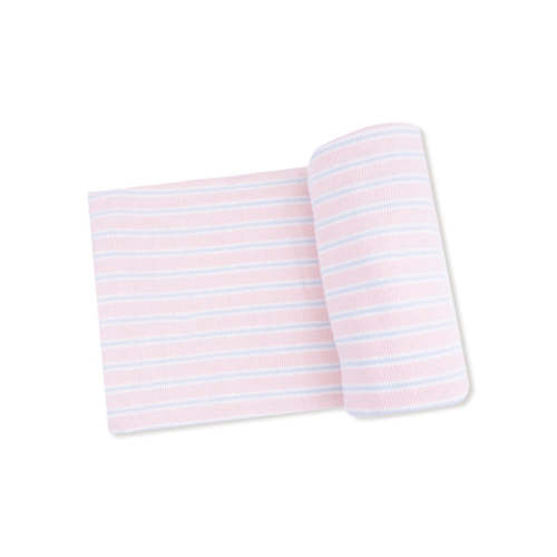 Multi Stripe - Pink - Swaddle Blanket