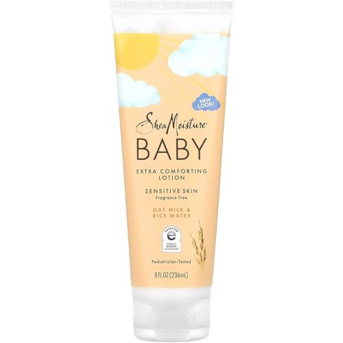 Shea Moisture Extra Comforting Baby Lotion Oat Milk & Rice Water 8 oz Liquid