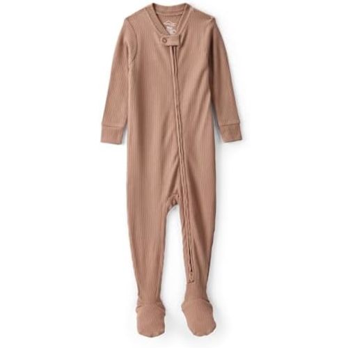 Carter's unisex-baby Purelysoft Long-sleeve 2-way Zip Pajamas