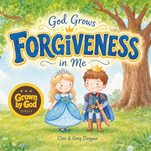 Forgiveness - Christian Books For Kids - Kindergarten Children Book For 3 Year Olds Up - Childrens Teaching About Love, Kindness, Patience, Bullying, ... To Forgive Even When It's Hard (Grown By God)