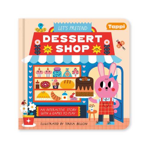 Tappi | “Dessert Shop” Interactive Book for Play Pen
