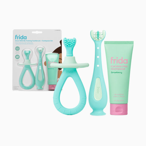 Frida Baby Grow-With-Me Training Set with Toothpaste
