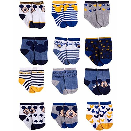Disney Baby Boys' Crew Socks