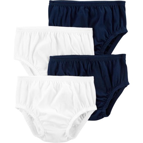 Simple Joys by Carter's Baby Girls' 4-Pack Diaper Covers