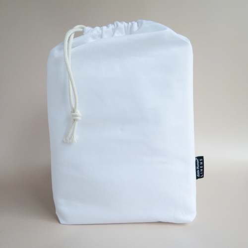 Waterproof Cot Sheet | Brilliant White – Little Human Linens