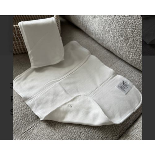 3 Layer Cotton Prefold 2 Pack with Snaps
