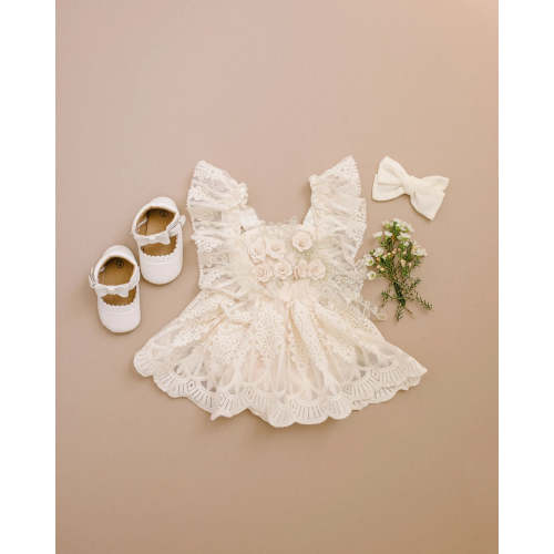 Wren Romper in White | Reverie Threads