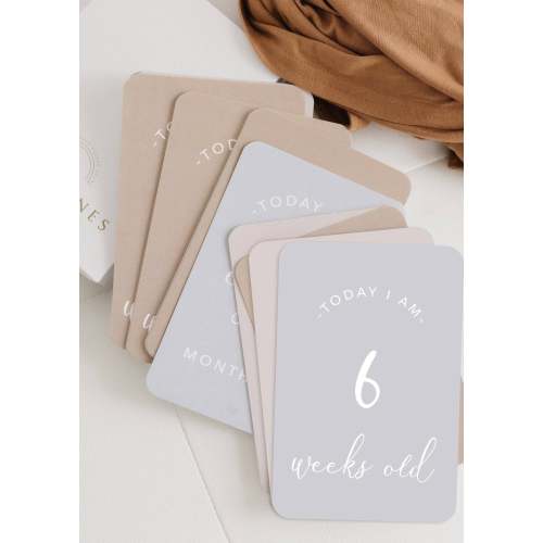 Modern Baby Milestone Cards