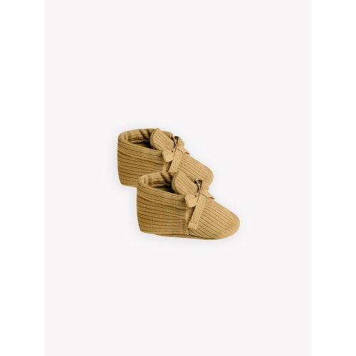 Baby Booties | ochre | Quincy Mae