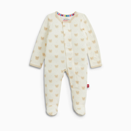 Magnetic Me Modal Magnetic Footie - Bear, 0-3 M