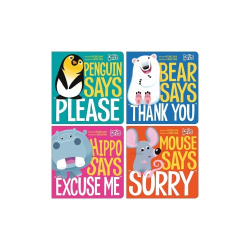 First Manners Board Books - Set of 4