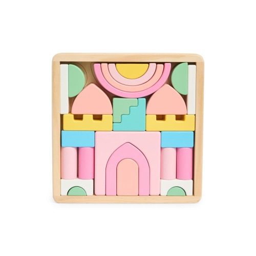 Wooden Castle Block Set