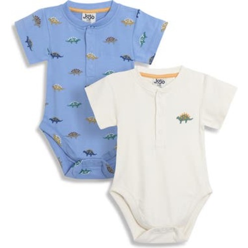 Set of 2 Stegosaurus Bodysuits, 0-3M
