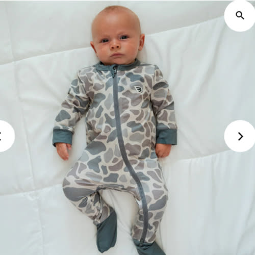 Baby Zip Up - Classic Deer Camo – BURLEBO