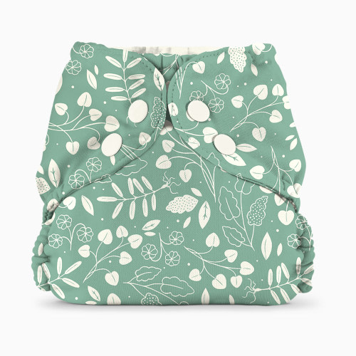 Esembly Recycled Diaper Cover (Outer) + Swim Diaper - Botany, Size 1 (7-17 Lbs)