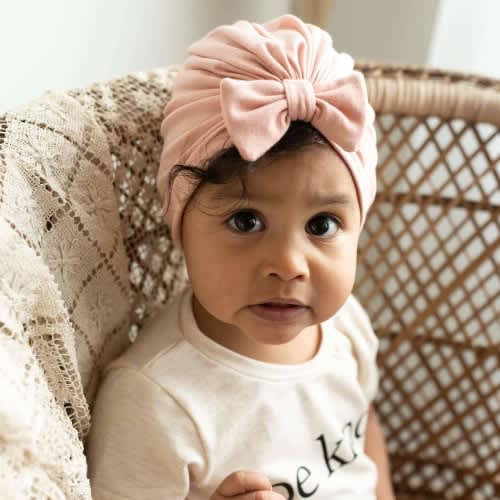 Baby Hat | Bamboo Baby Turban Hat | Newborn Hat | Infant Hat | Hospital Hat | Baby Bow Hat | Winter Baby Hat | Coming Home Outfit