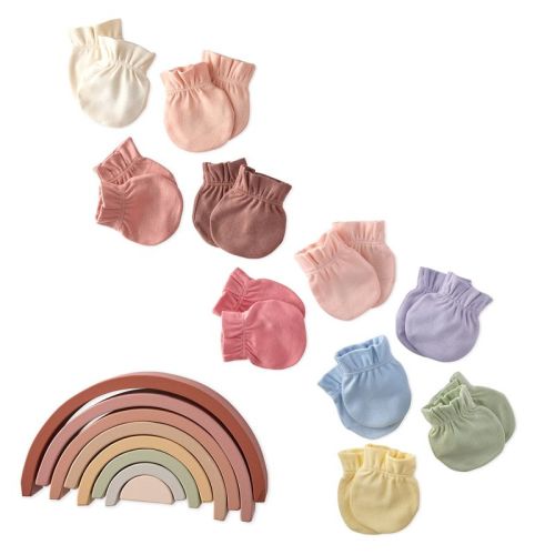 Butterblu MORGAN 10-Pack Baby Mittens Sunset Haze Rainbow One Size