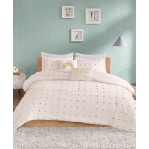 Intelligent Design Callie Pom Pom 4-Pc. Comforter Set, Twin/Twin XL