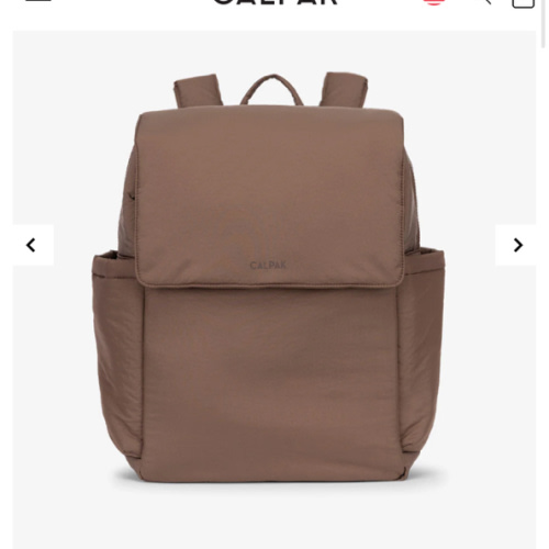 Diaper Backpack with Laptop Sleeve - HAZELNUT