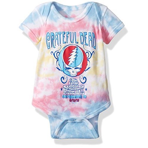 Liquid Blue baby-boys Grateful Dead American Music Hall Onesie