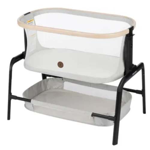 Iora Bedside Bassinet - Onyx Sand