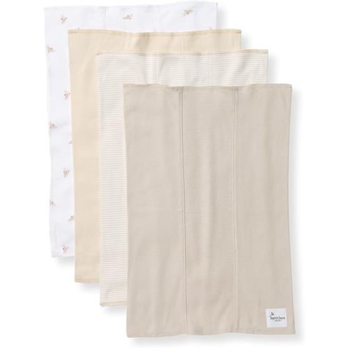 Burt's Bees Baby 100% Organic Cotton Burp Cloths, 17x11.75 inches