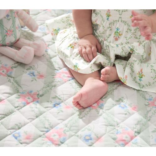Hill House Home Stripe Trellis Playmat
