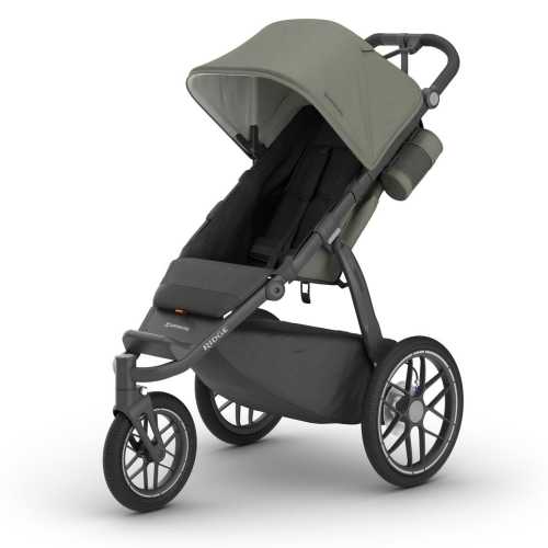 UPPAbaby Ridge V2 Jogging Stroller - Evelyn (Meadow Green / Carbon Frame)