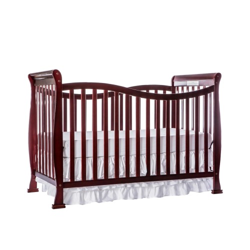 Dream on Me Violet 7-in-1 Convertible Life Style Crib - Cherry