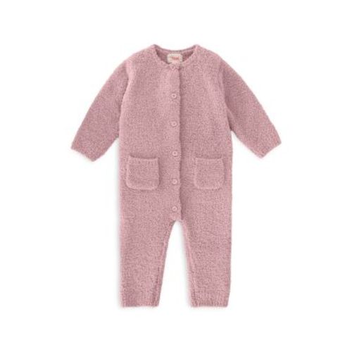 Unisex Fuzzy Long Sleeve Jumpsuit - Baby