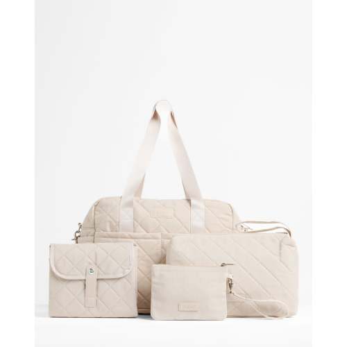 Ultimate Nappy Bag Bundle - Sand