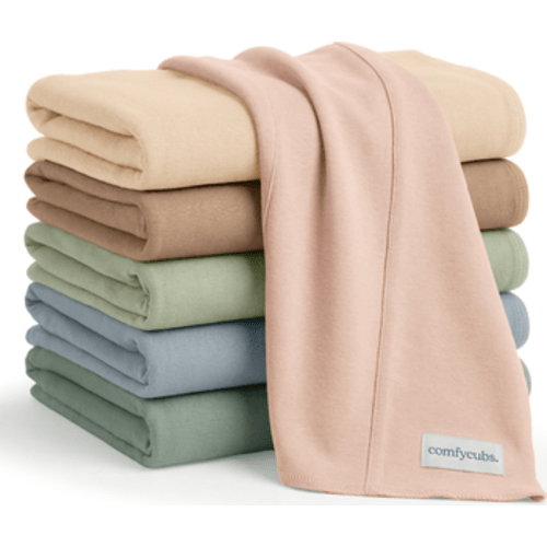 Cotton Burp Cloths - Pack of 6