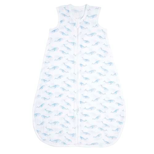 aden + anais Baby Sleeping Bag, Wearable Swaddle Blanket for Girls & Boys, Newborn Sleep Sack, Breathable & Lightweight