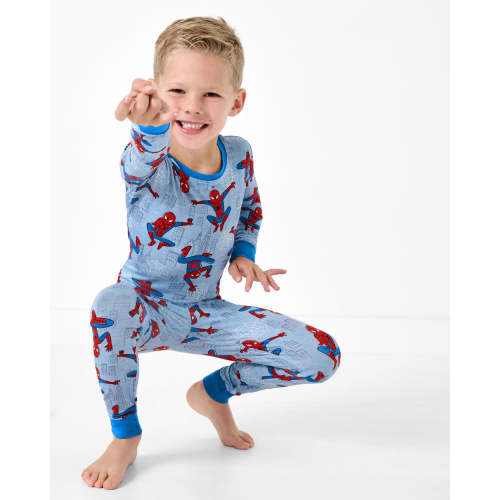 Spidey Sense Two-Piece Long Sleeve & Pants Pajama Set | Little Sleepies