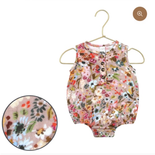 Cloud Muslin™ Bubble Romper - Penelope, 6-12 Months