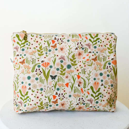 Make Up Bag | Flat Bottom Bag