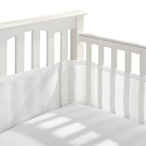 BreathableBaby® Breathable Mesh Crib Liner in WhiteBreathableBaby® Breathable Mesh Crib Liner in White