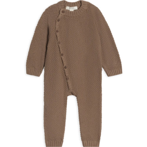 Casey Seed Stitch Sweater Knit Kimono Romper