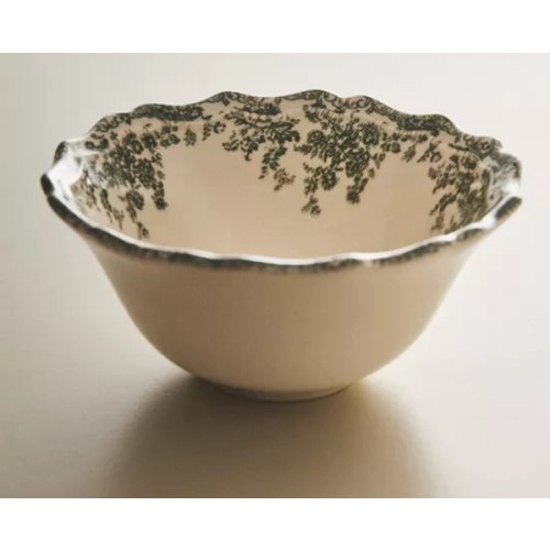 FLORAL EARTHENWARE SNACK BOWL | Zara Home United States of America