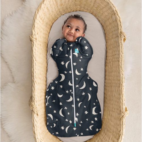 Swaddle Up™ 1.0 TOG Cotton Charcoal Big Sky