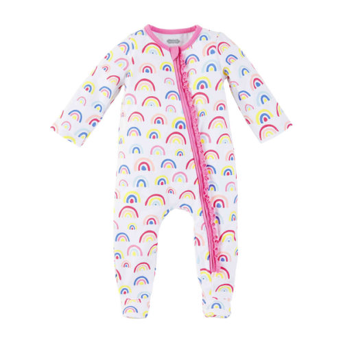 Spring Rainbow Baby Sleeper | Mud Pie