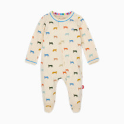Magnetic Me Organic Cotton Footie - Le Tigre, 3-6 M